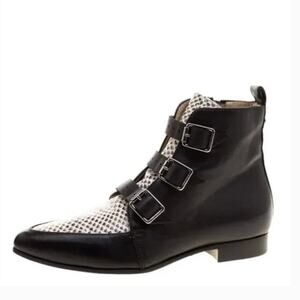 Jimmy Choo Python Marlin Texture Boot
